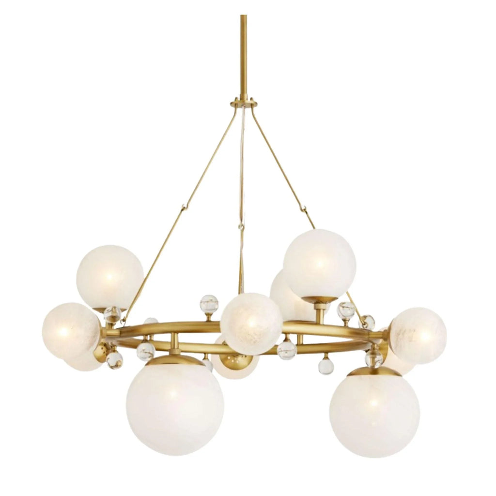 Troon Round Chandelier - Chandeliers & Pendants - The Well Appointed House