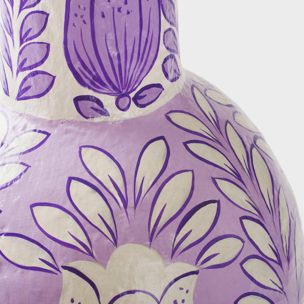 Tulip Paper Mache Vase - Vases & Jars - The Well Appointed House