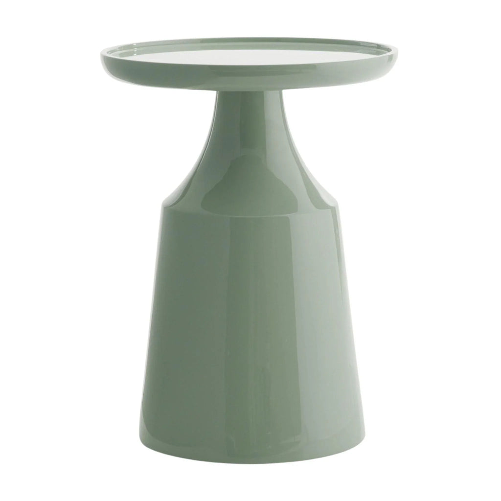 Turin Green Lacquered End Table - Side & Accent Tables - The Well Appointed House