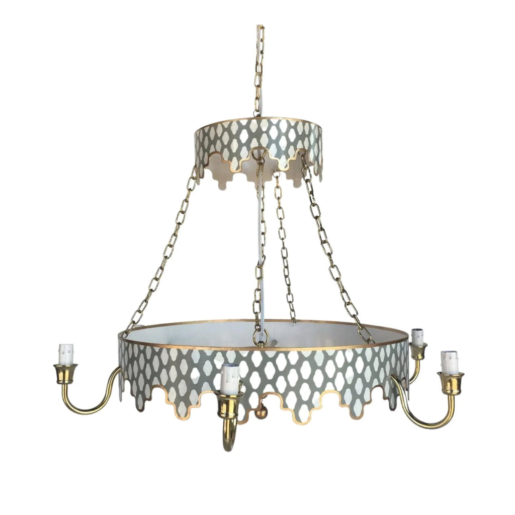 Two Tiered Parsi Chandelier - Chandeliers & Pendants - The Well Appointed House