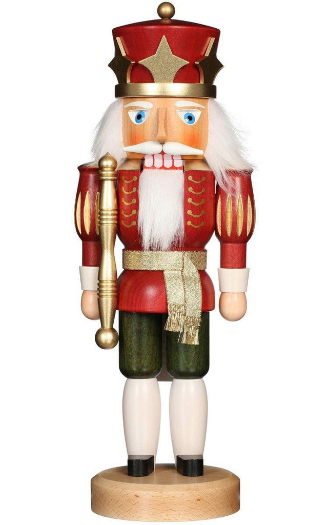Ulbricht-Seiffener Red King Traditional German Nutcracker Christmas Decoration - Christmas Decor - The Well Appointed House