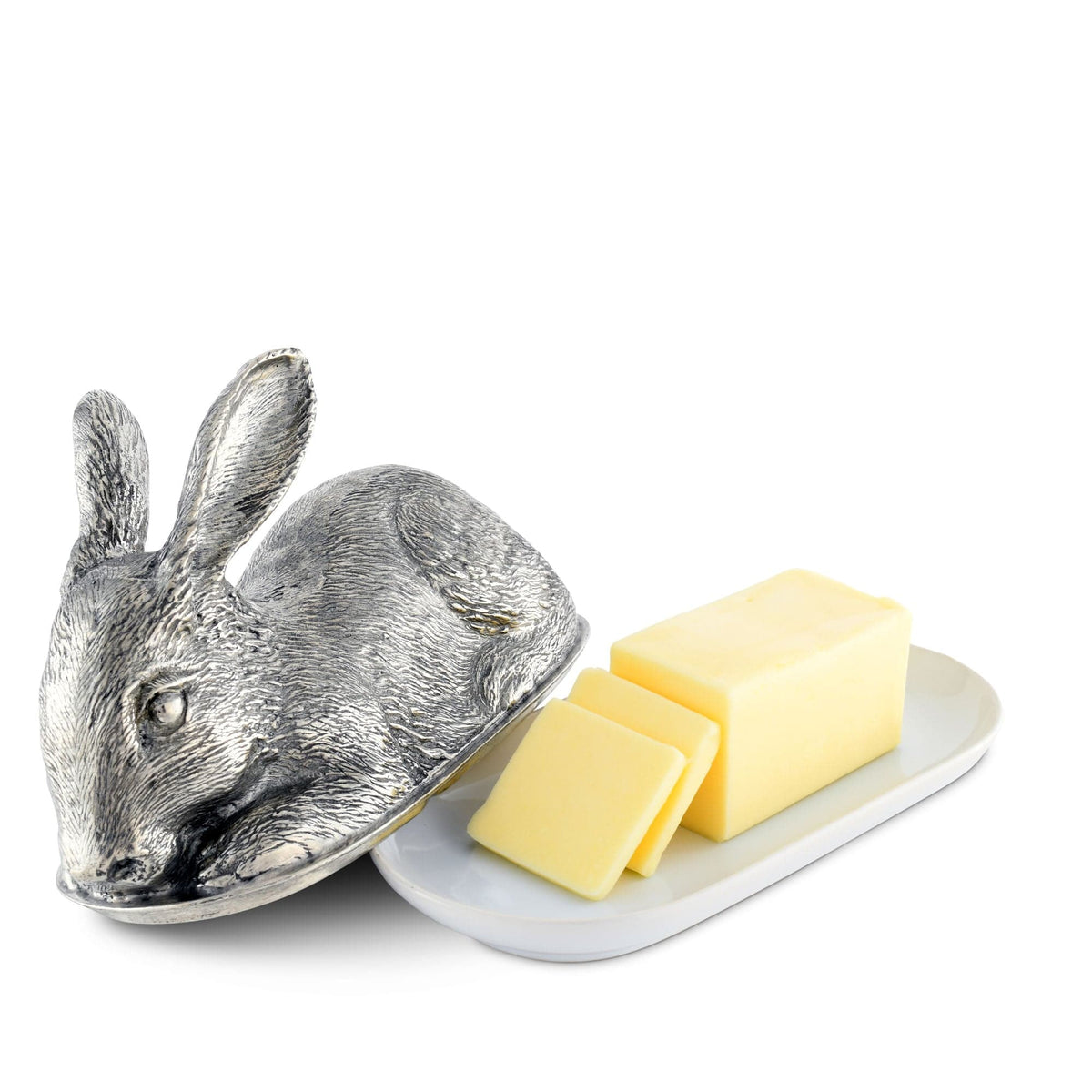 Pewter Rabbit Butter Dish – The Well Appointed House