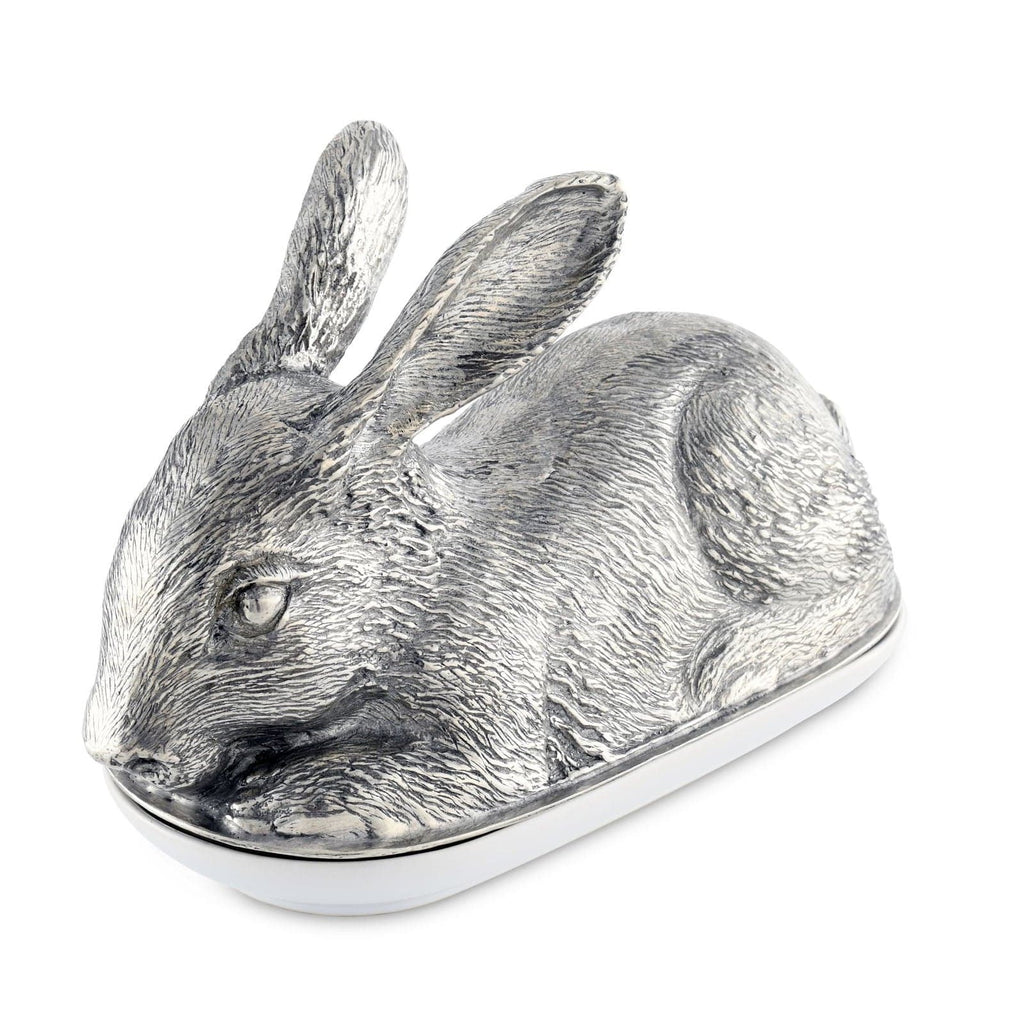 Pewter Rabbit Butter Dish – The Well Appointed House