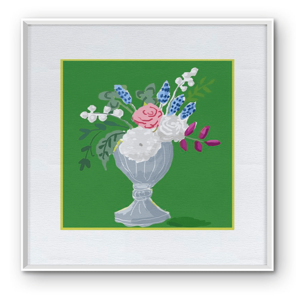 Vase 4 Framed Wall Art - Paintings - The Well Appointed House