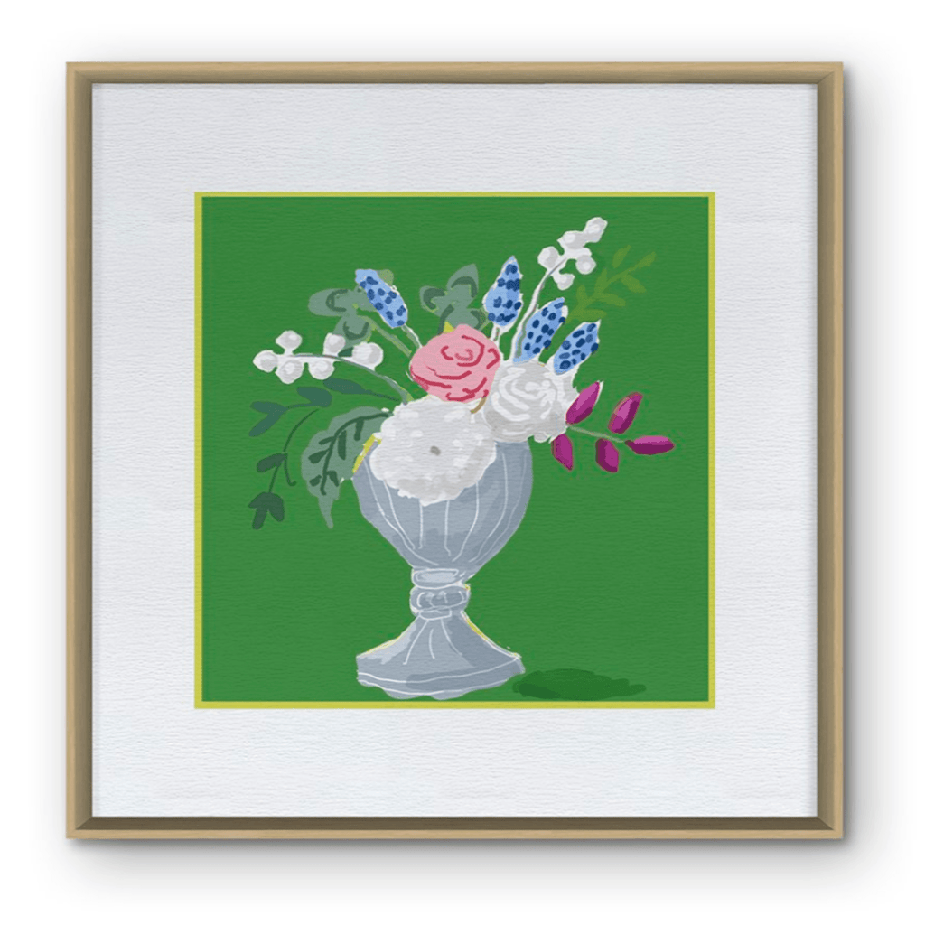 Vase 4 Framed Wall Art - Paintings - The Well Appointed House