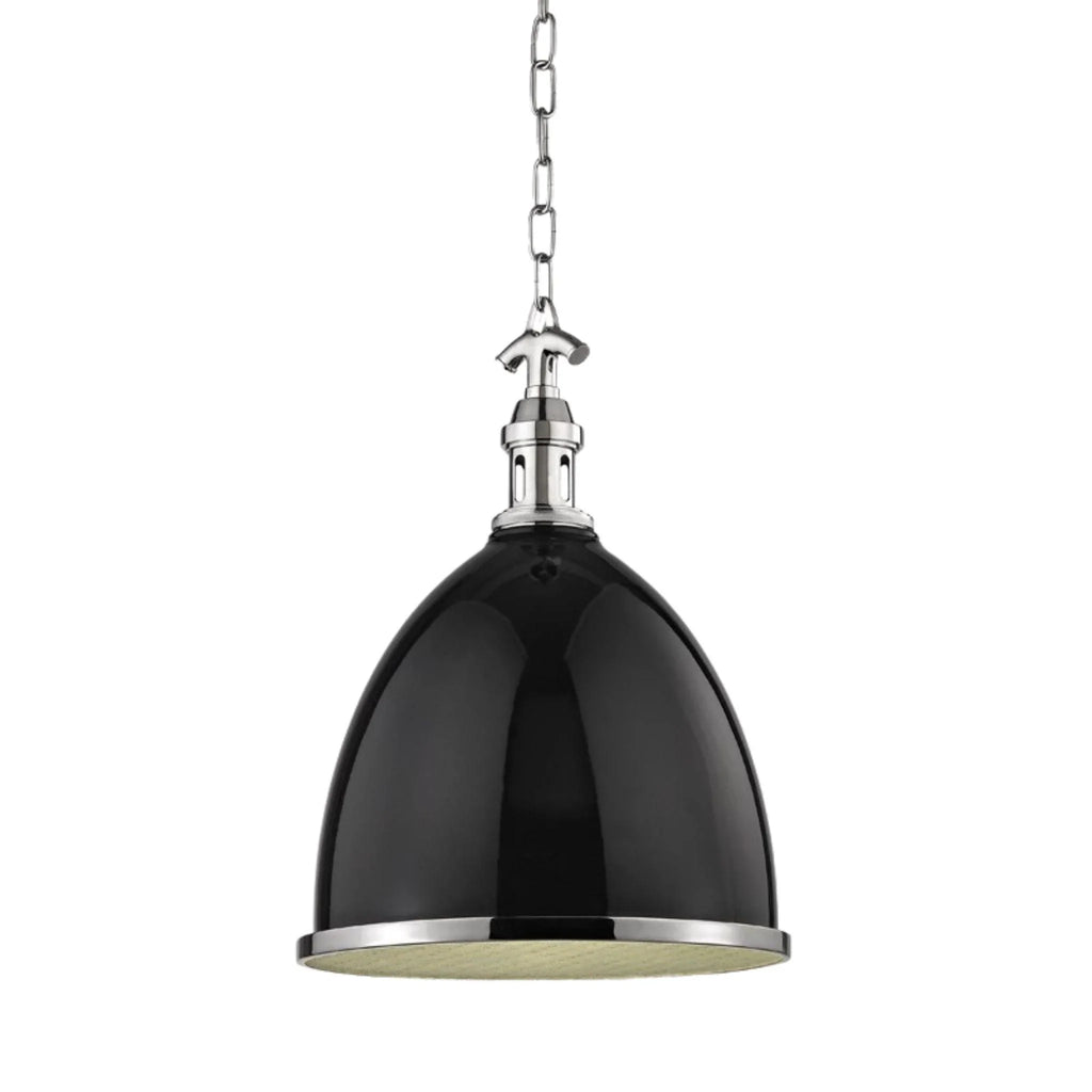Viceroy One Light Hanging Dome Pendant - Available in Four Finishes - Chandeliers & Pendants - The Well Appointed House
