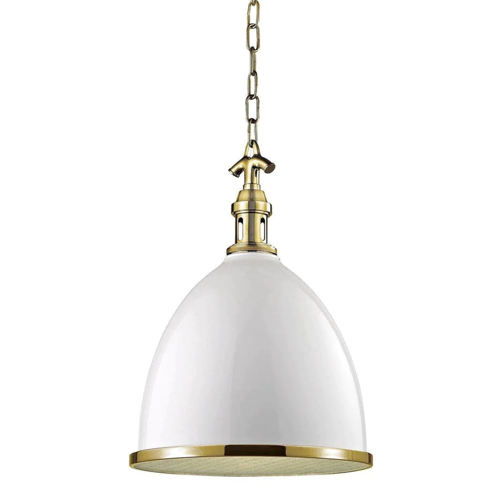 Viceroy One Light Hanging Dome Pendant – The Well Appointed House