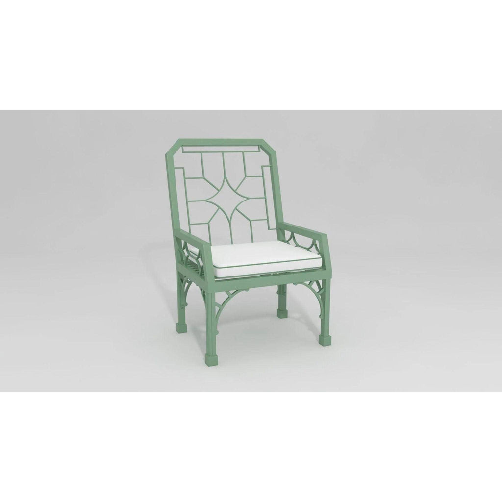 Victorian Style Garden Armchair - Outdoor Chairs & Chaises - The Well Appointed House