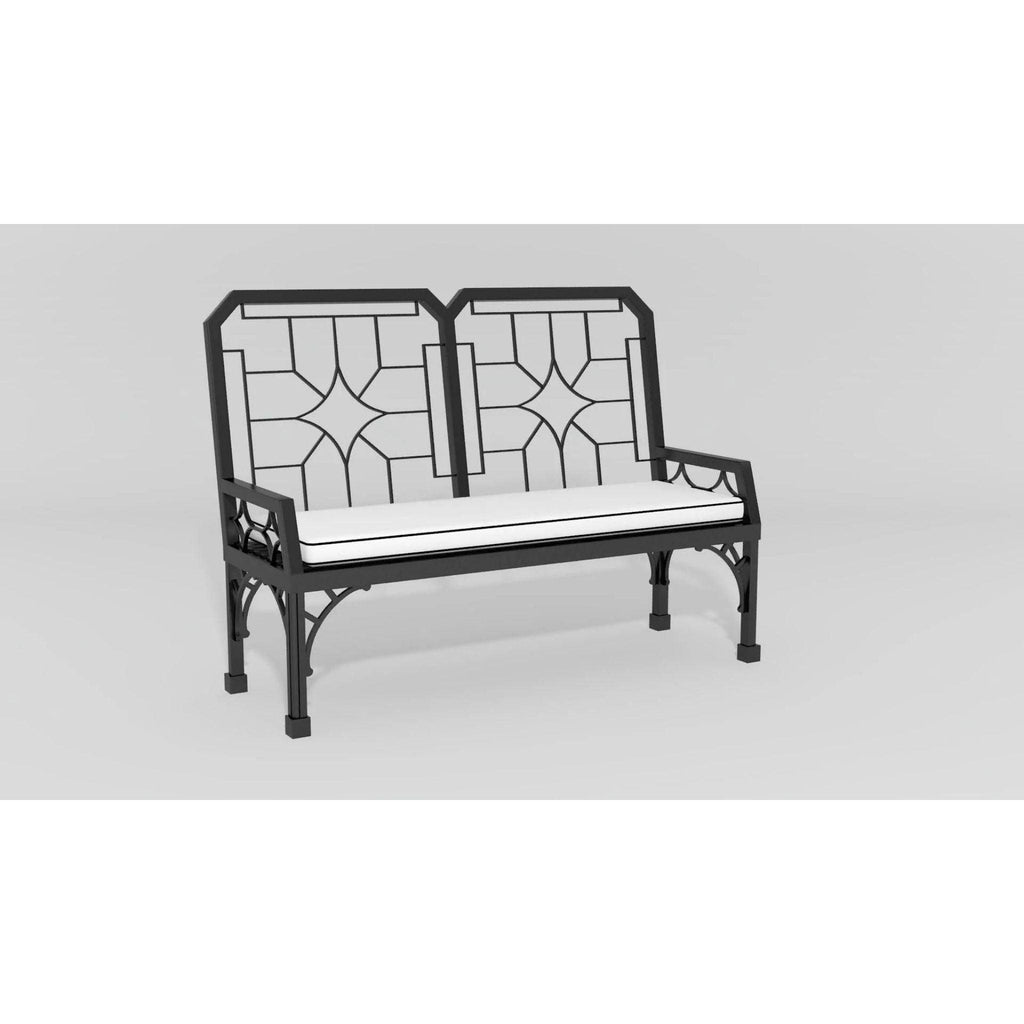 Victorian Style Garden Settee - Outdoor Sofas & Sectionals - The Well Appointed House