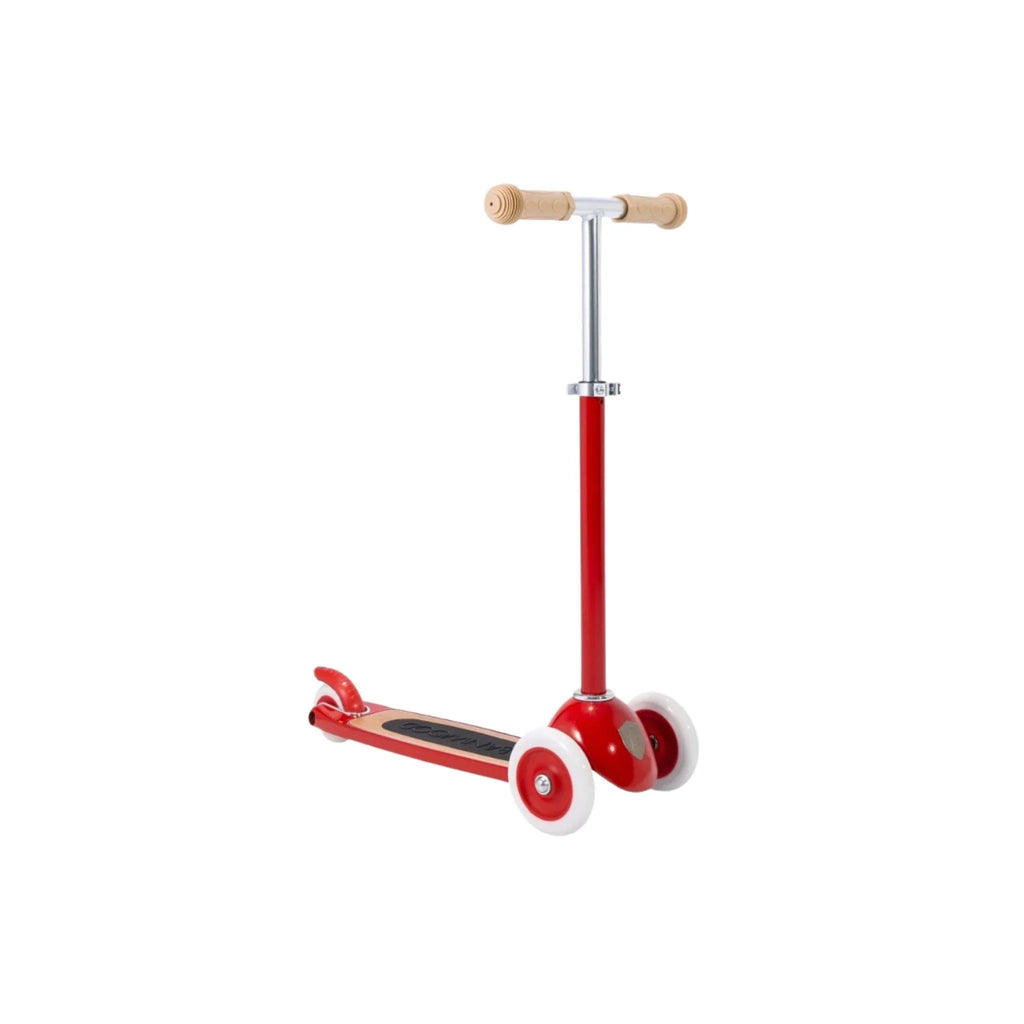 Vintage 3 Wheel Scooter in Red - Little Loves Scooter - The Well Appointed House