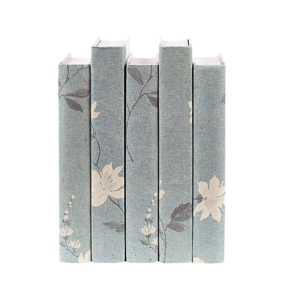 Vintage Chinoiserie Blue Decorative Book Set - Books - The Well Appointed House