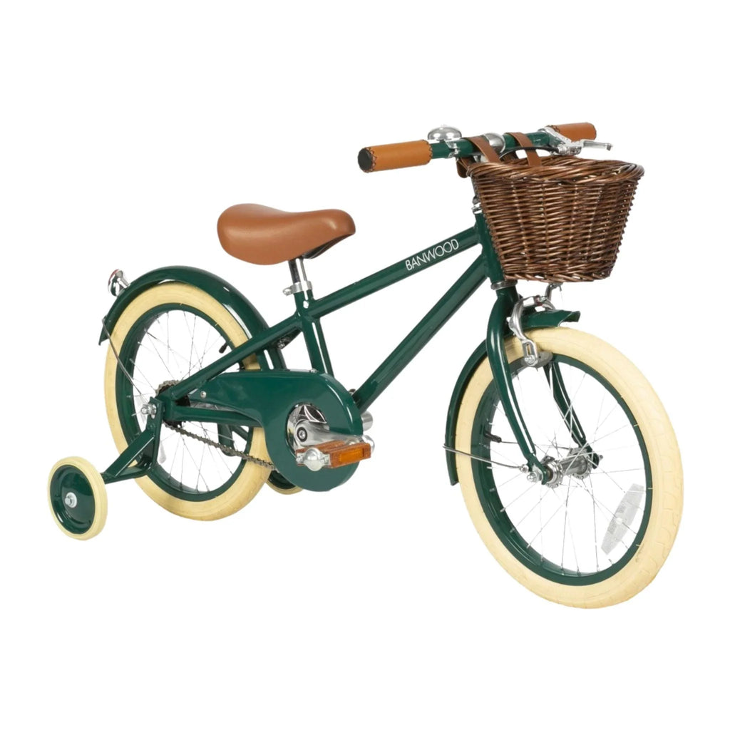 Vintage Style Bike in Green - Little Loves Bikes - The Well Appointed House