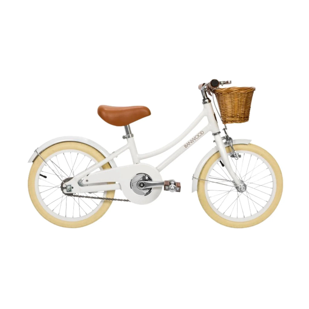 Vintage Style Kids Bike in White - Little Loves Bikes - The Well Appointed House