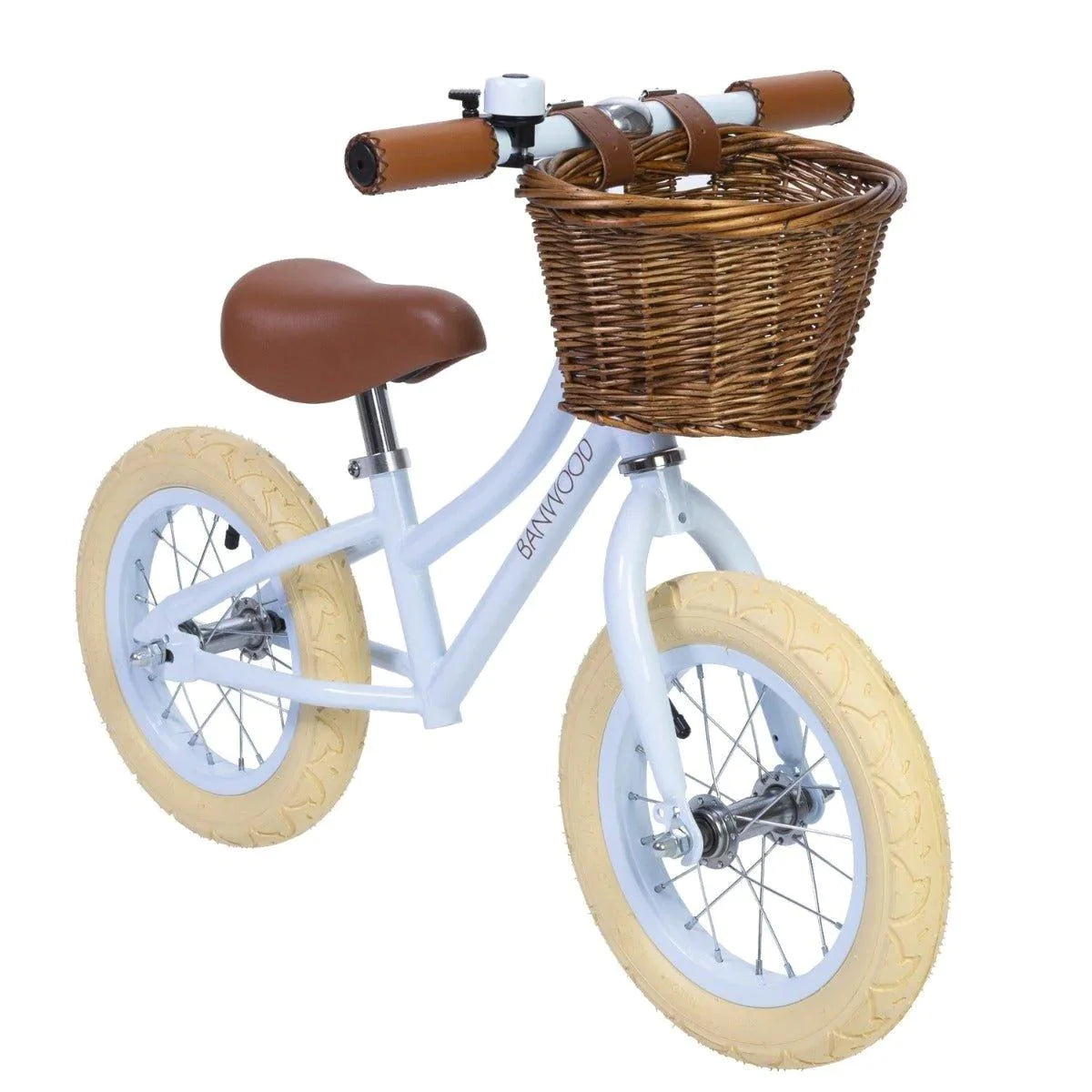 Vintage balance deals bike with basket