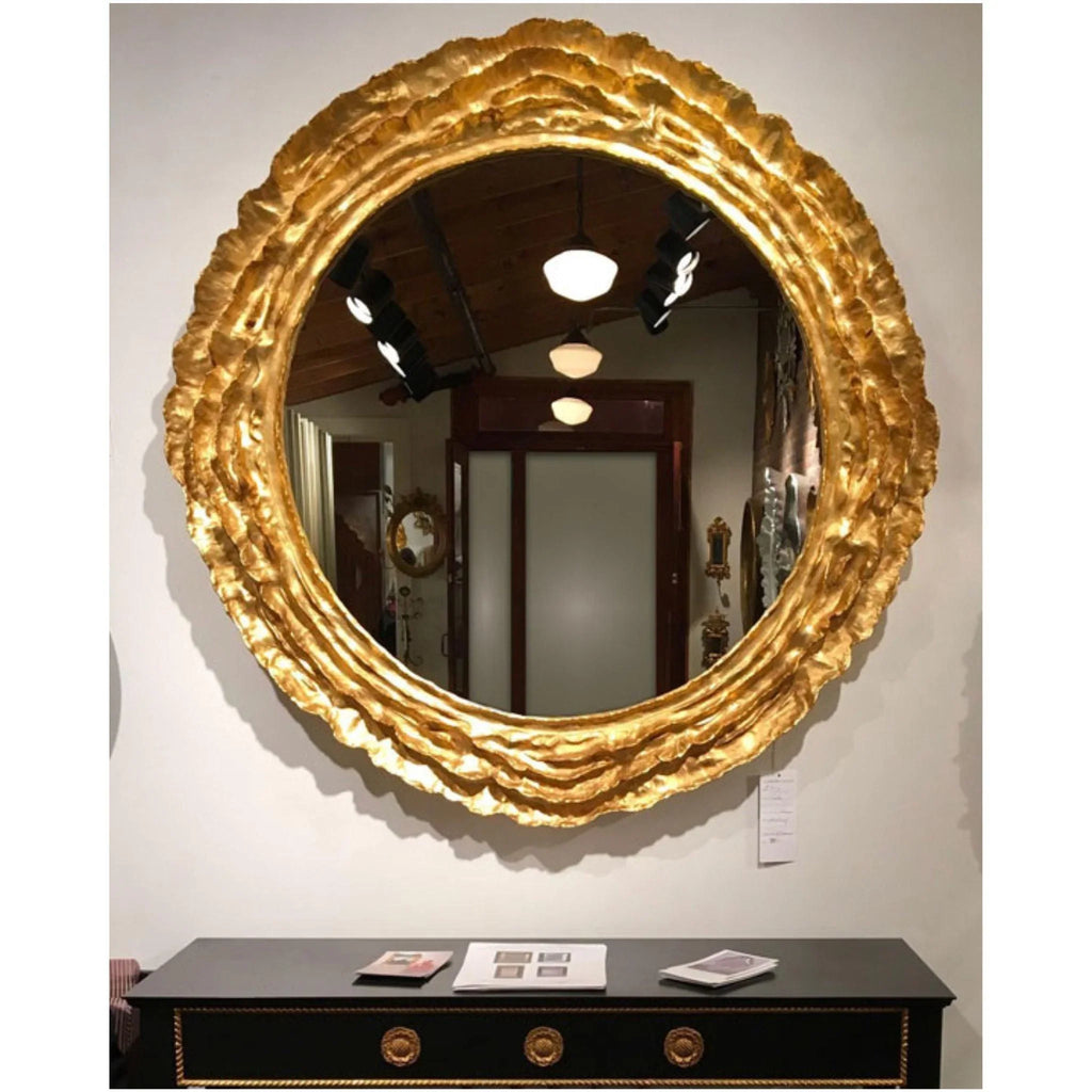 Vista Round Mirror - Wall Mirrors - The Well Appointed House