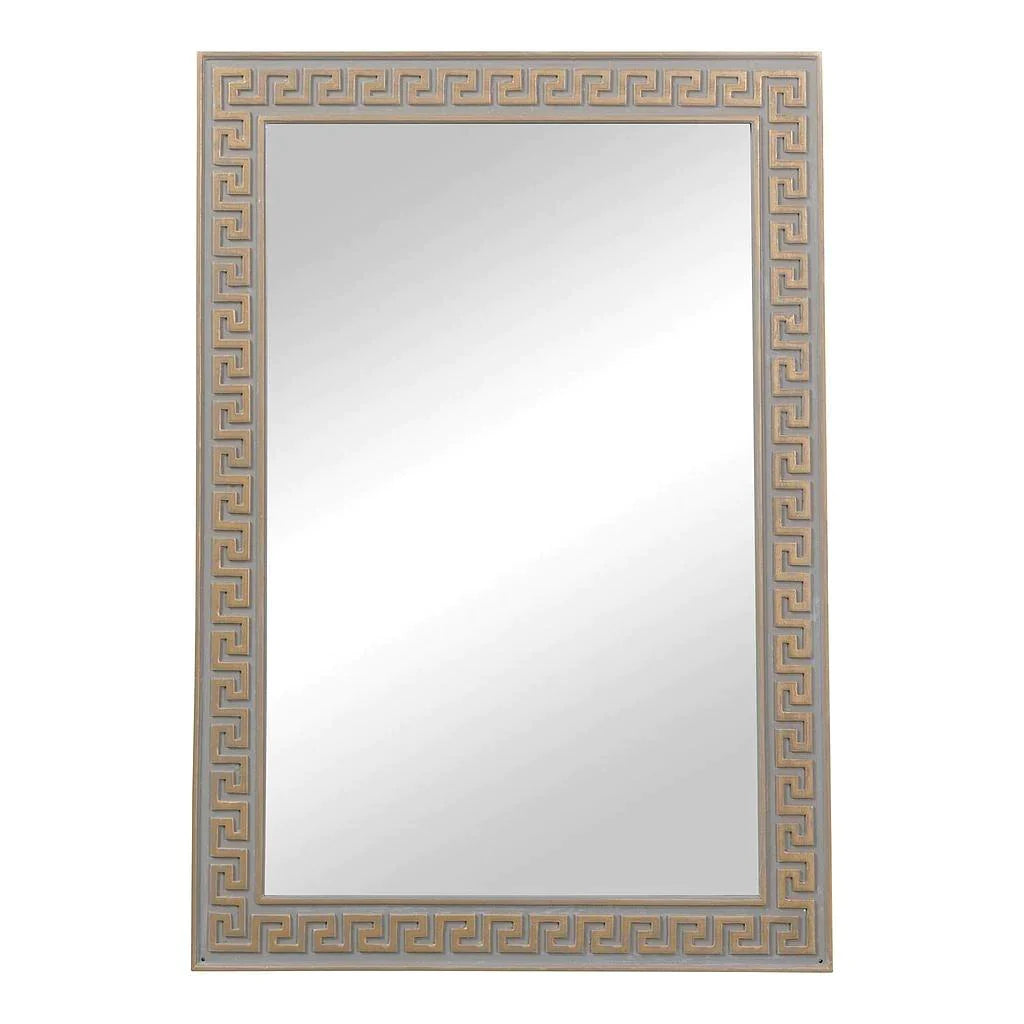 Wall Mirror with Greek Key Design - Wall Mirrors - The Well Appointed House
