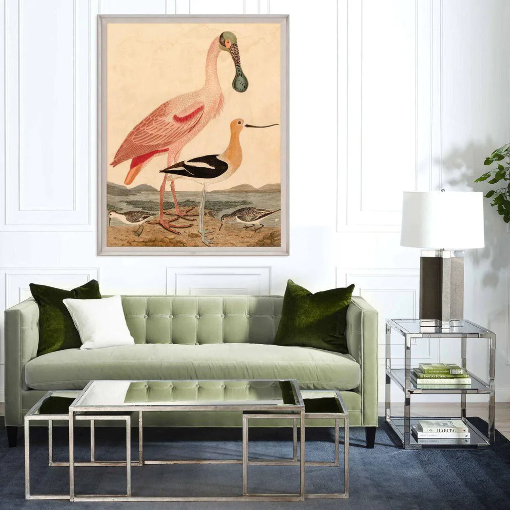 Warnicke Spoonbill Birds Reproduction Wall Art - Paintings - The Well Appointed House