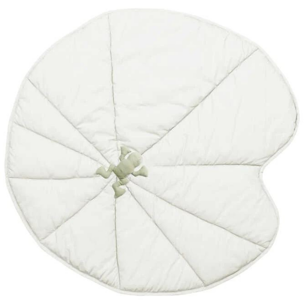 Water Lily Baby Play Mat in Natural - The Well Appointed House 