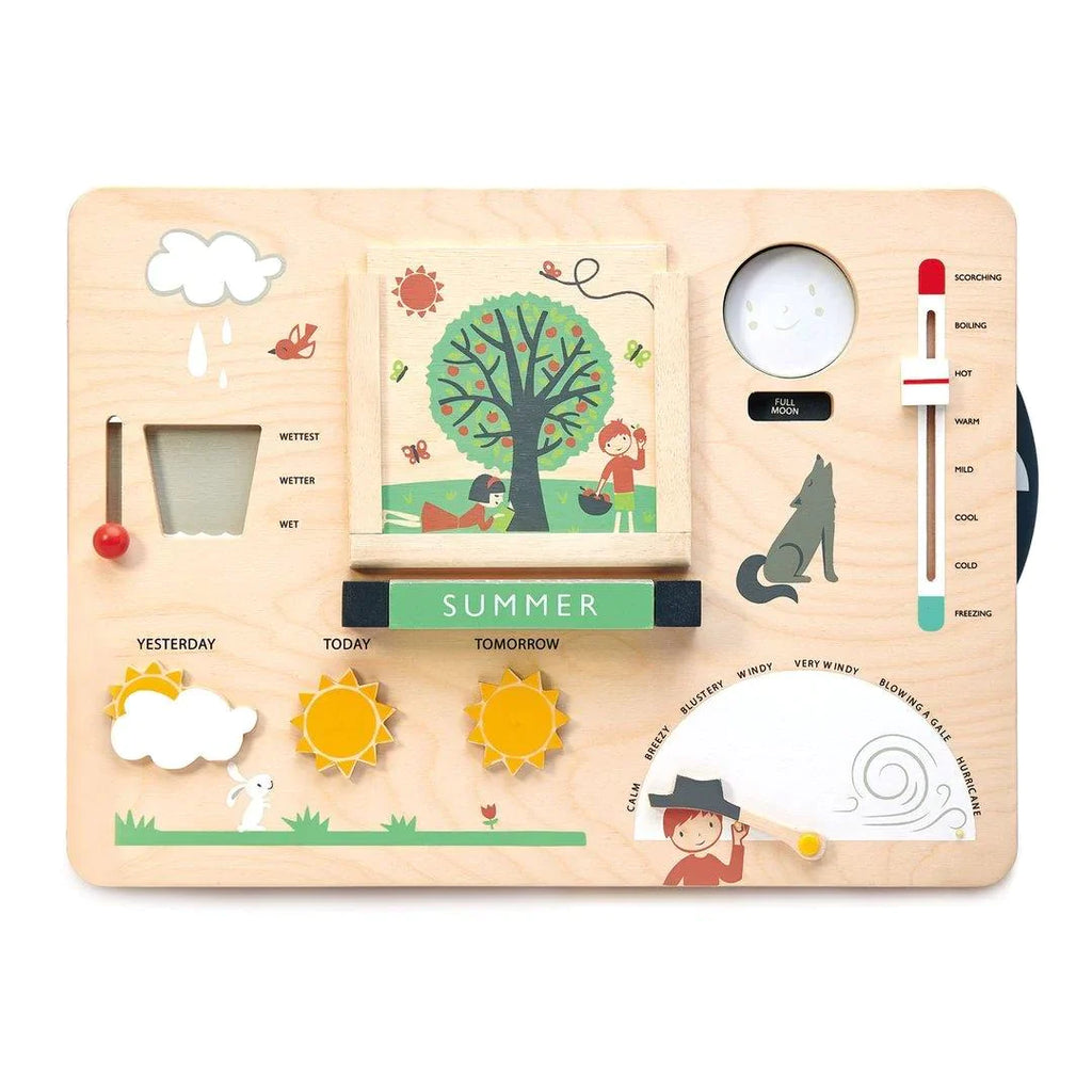 Weather Watch Wooden Learning Toy - Little Loves Learning Toys - The Well Appointed House