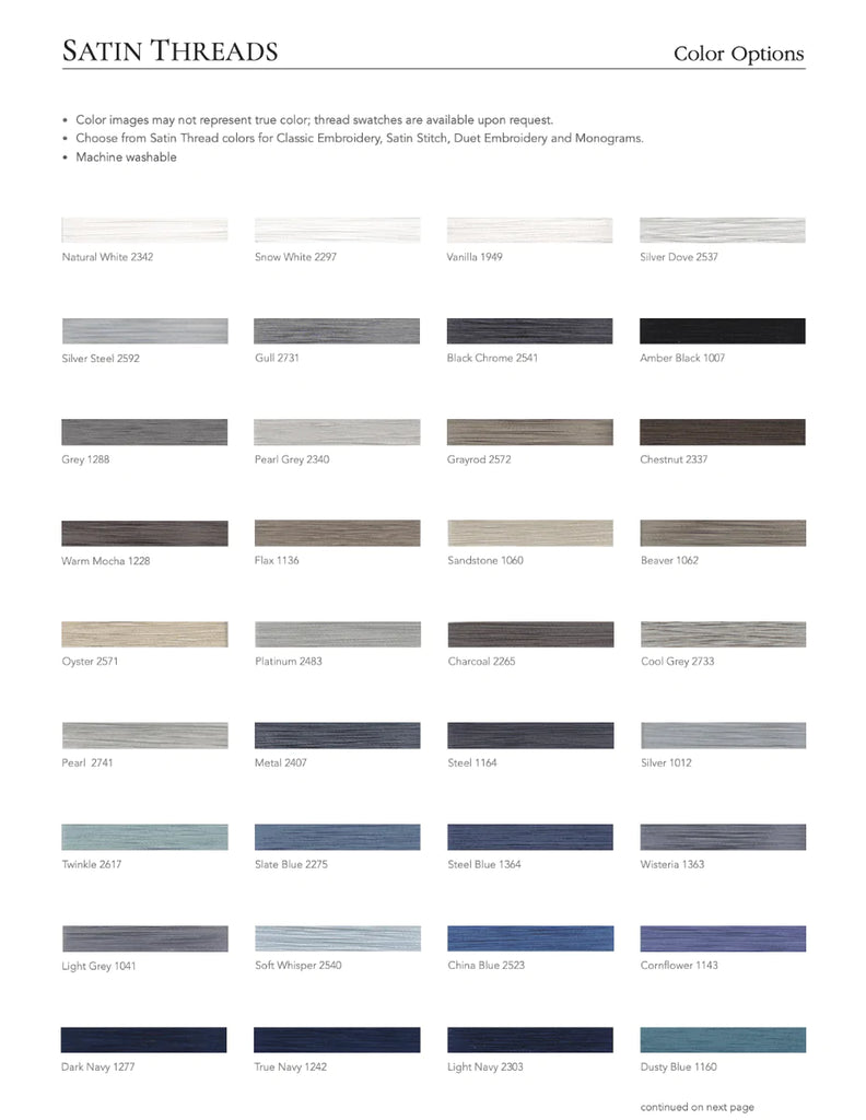 Wellesley Two Rows of Satin Stitch Sheet Sets - Sheet Sets - The Well Appointed House
