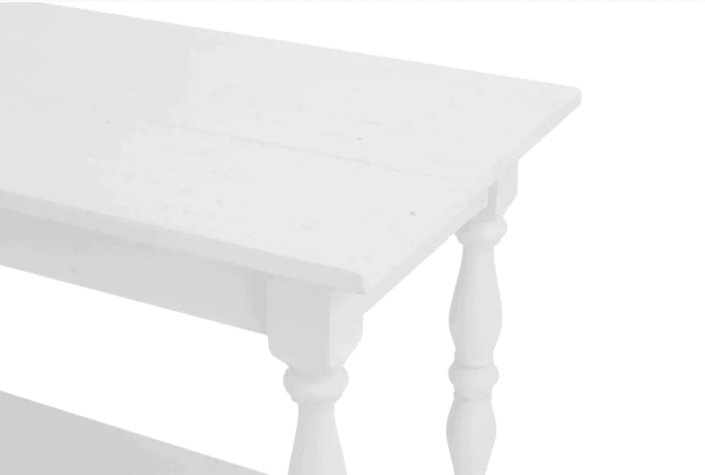 White Belgian Monastery Console Table - Buffets & Sideboards - The Well Appointed House