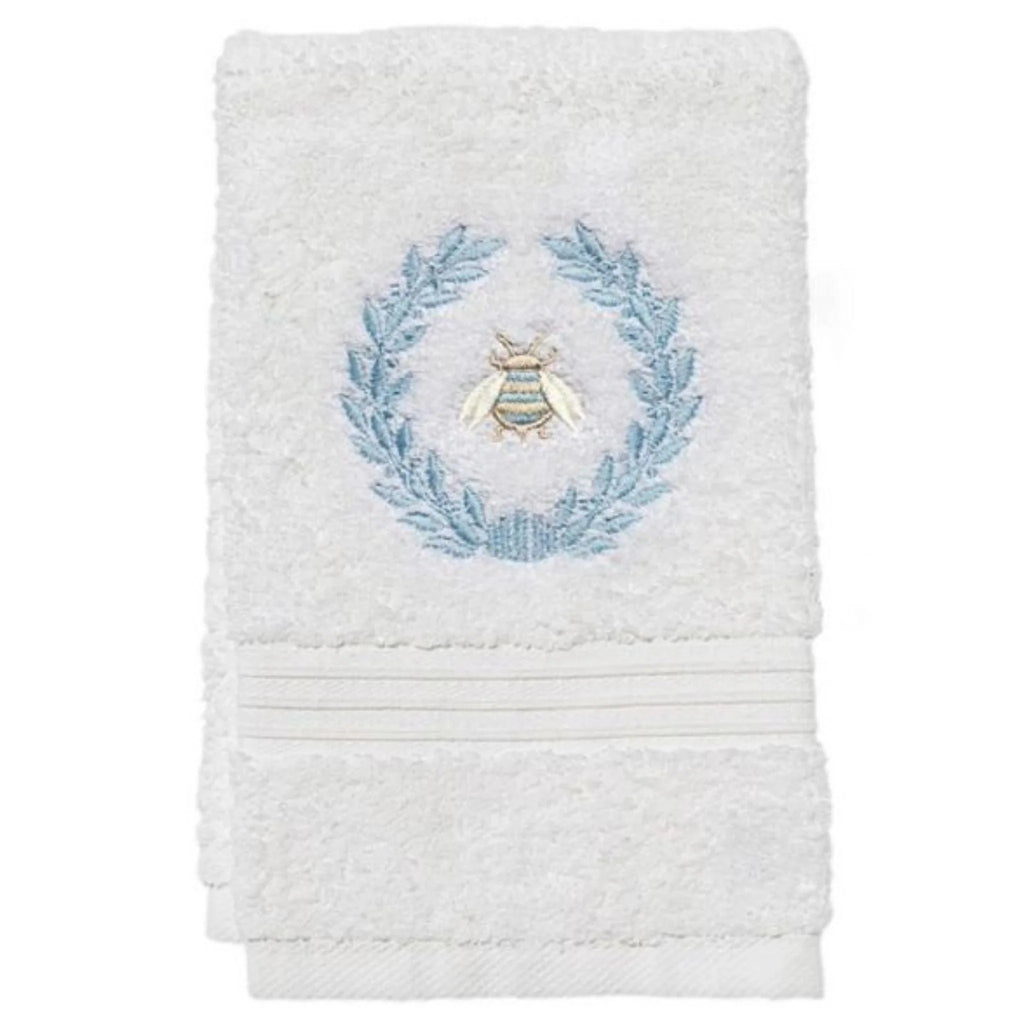 https://www.wellappointedhouse.com/cdn/shop/files/white-cotton-terry-guest-towel-with-embroidered-napoleon-bee-wreath-in-light-blue-hand-towels-the-well-appointed-house_063e6bc9-3804-4f4c-9b7a-c44a6c3ace1d_1024x1024.webp?v=1691691482
