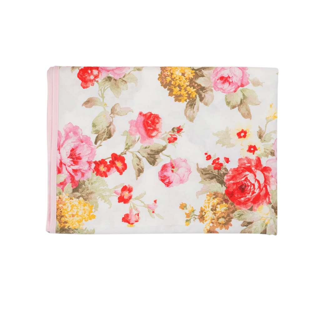 Wild Roses Cotton Tablecloth - The Well Appointed House