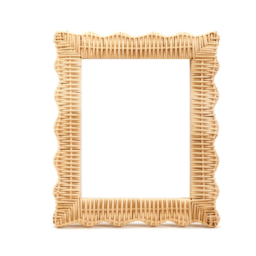 Wicker Weave 8" x 10" Photo Frame - BARGAIN BASEMENT ITEM - Bargain Basement Item - The Well Appointed House