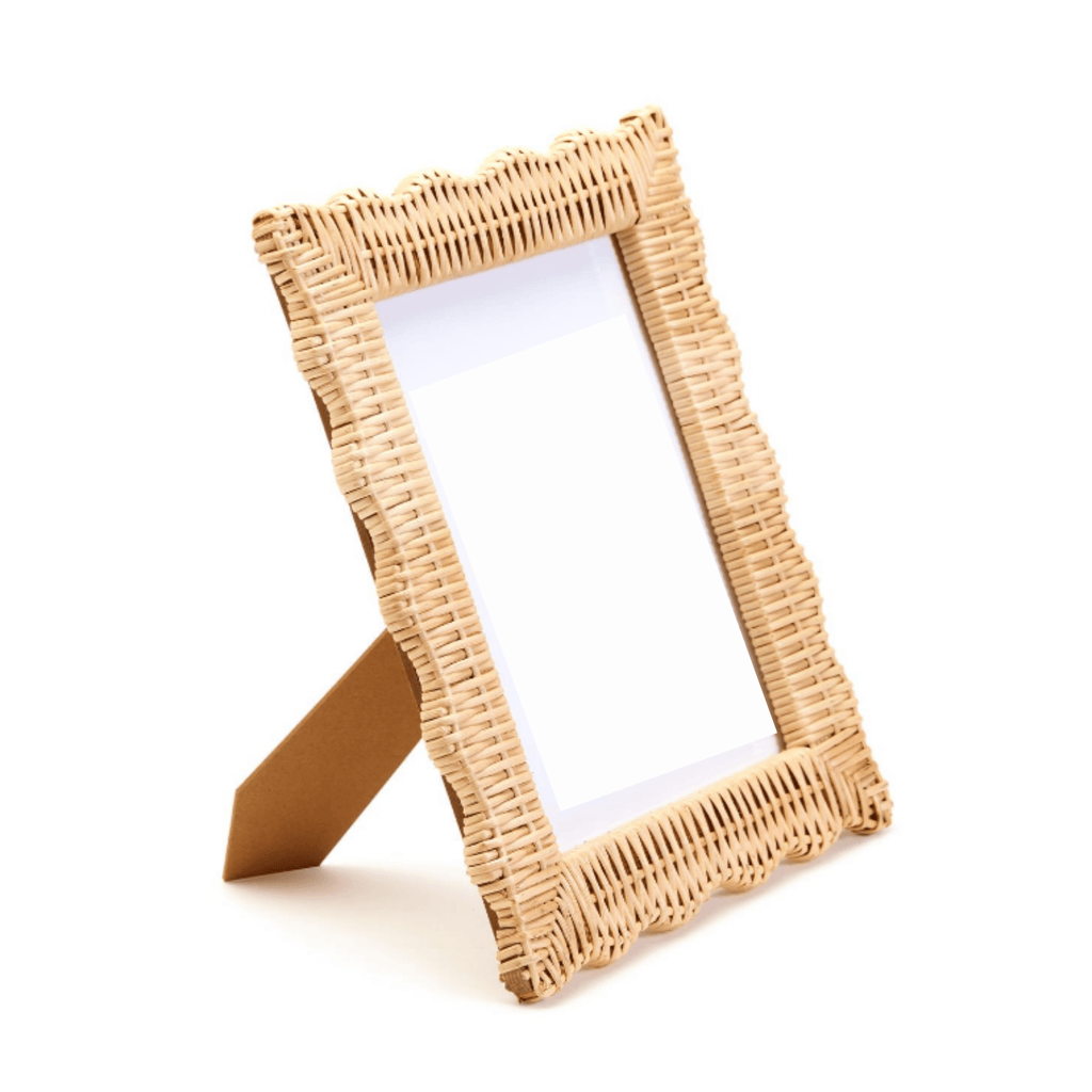 Wicker Weave 8" x 10" Photo Frame - BARGAIN BASEMENT ITEM - Bargain Basement Item - The Well Appointed House