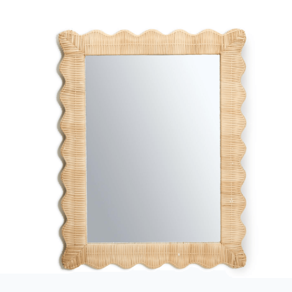Wicker Weave Hand-Crafted Wall Mirror - Wall Mirrors - The Well Appointed House