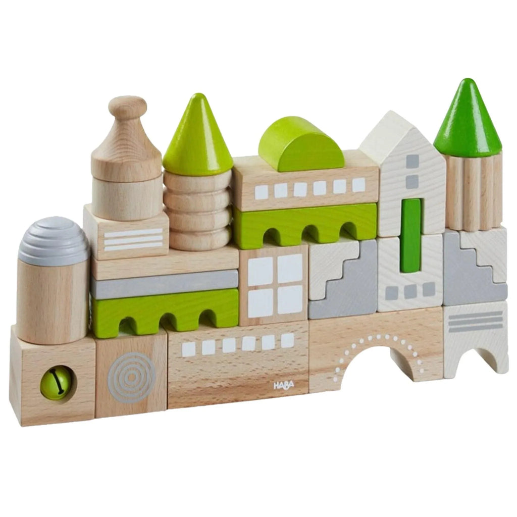 Wooden City Building Blocks - Little Loves Learning Toys - The Well Appointed House