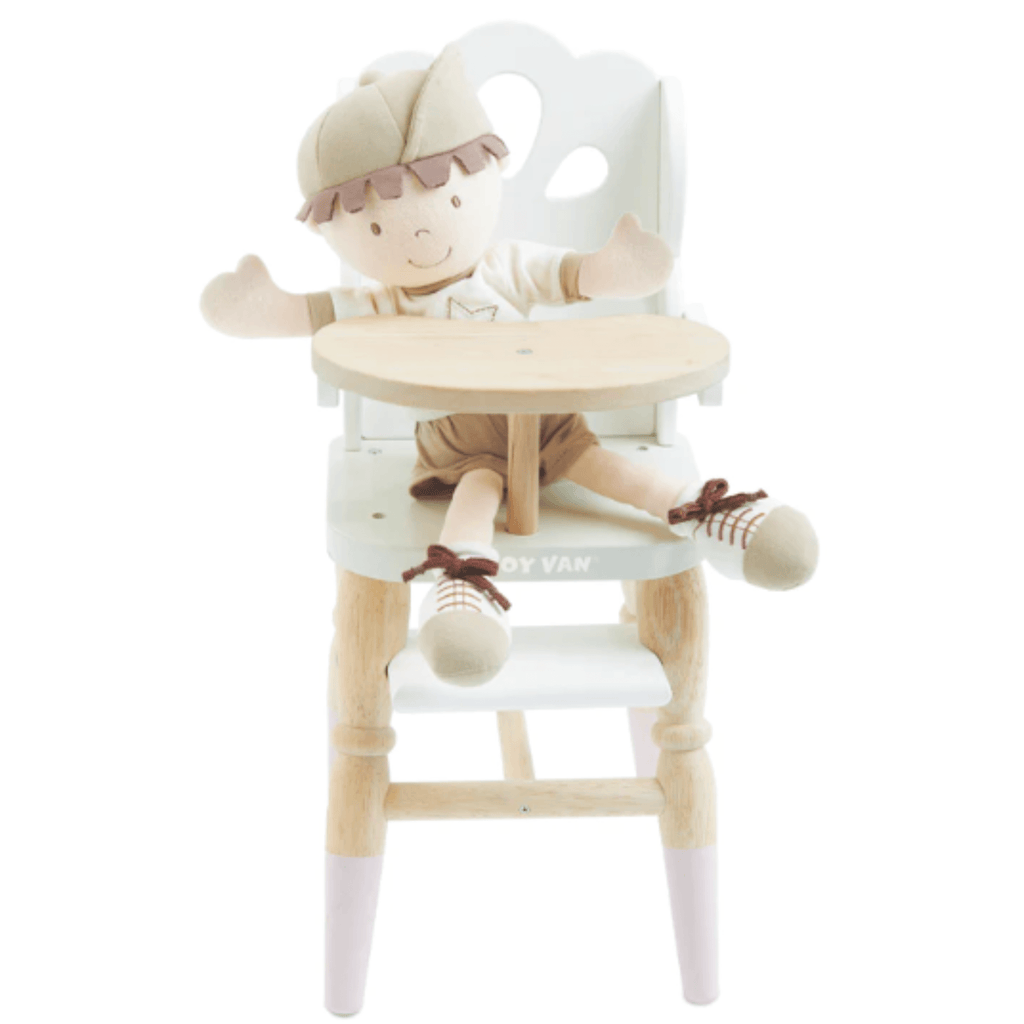 Wooden Doll High Chair - Little Loves Dolls & Doll Accessories - The Well Appointed House