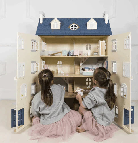 Wooden Palace Dollhouse - Little Loves Dollhouses - The Well Appointed House