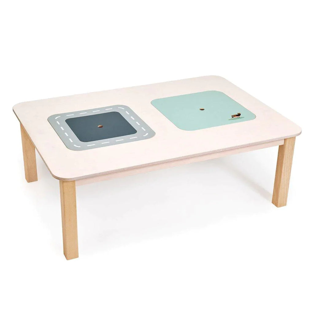 Wooden Play Table with Storage Compartments - Little Loves Playroom Accessories - The Well Appointed House