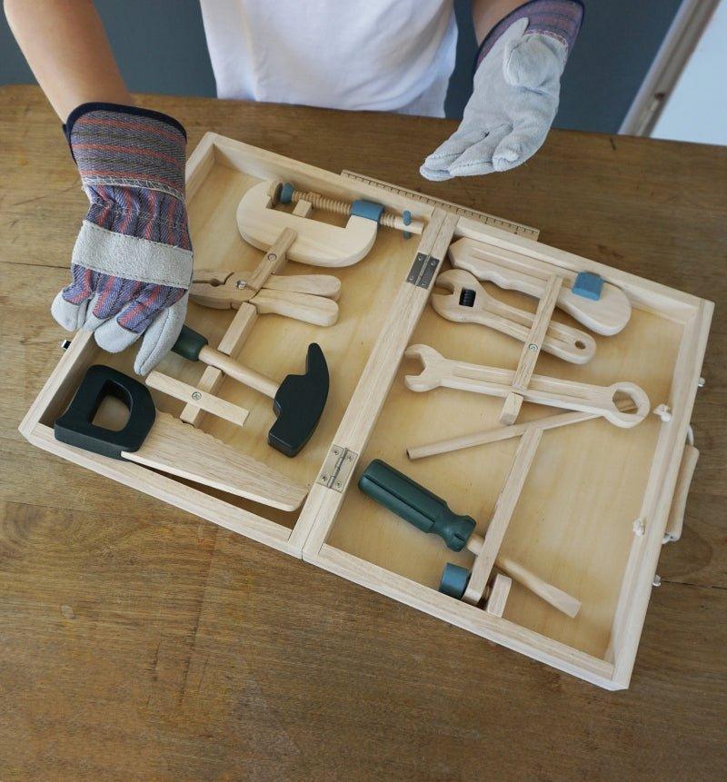 Wooden Tool Set - Little Loves Pretend Play - The Well Appointed House