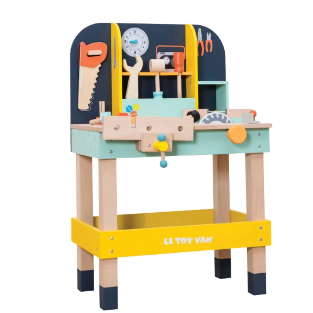 Wooden Work Bench Toy With Accessories For Kids - Little Loves Pretend Play - The Well Appointed House