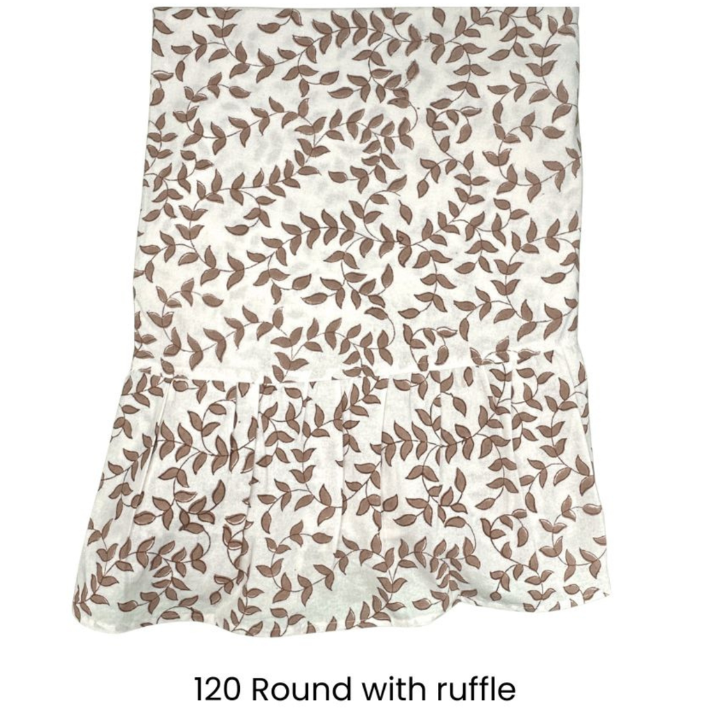 Woodland Leaves Tablecloth - The Well Appointed House 