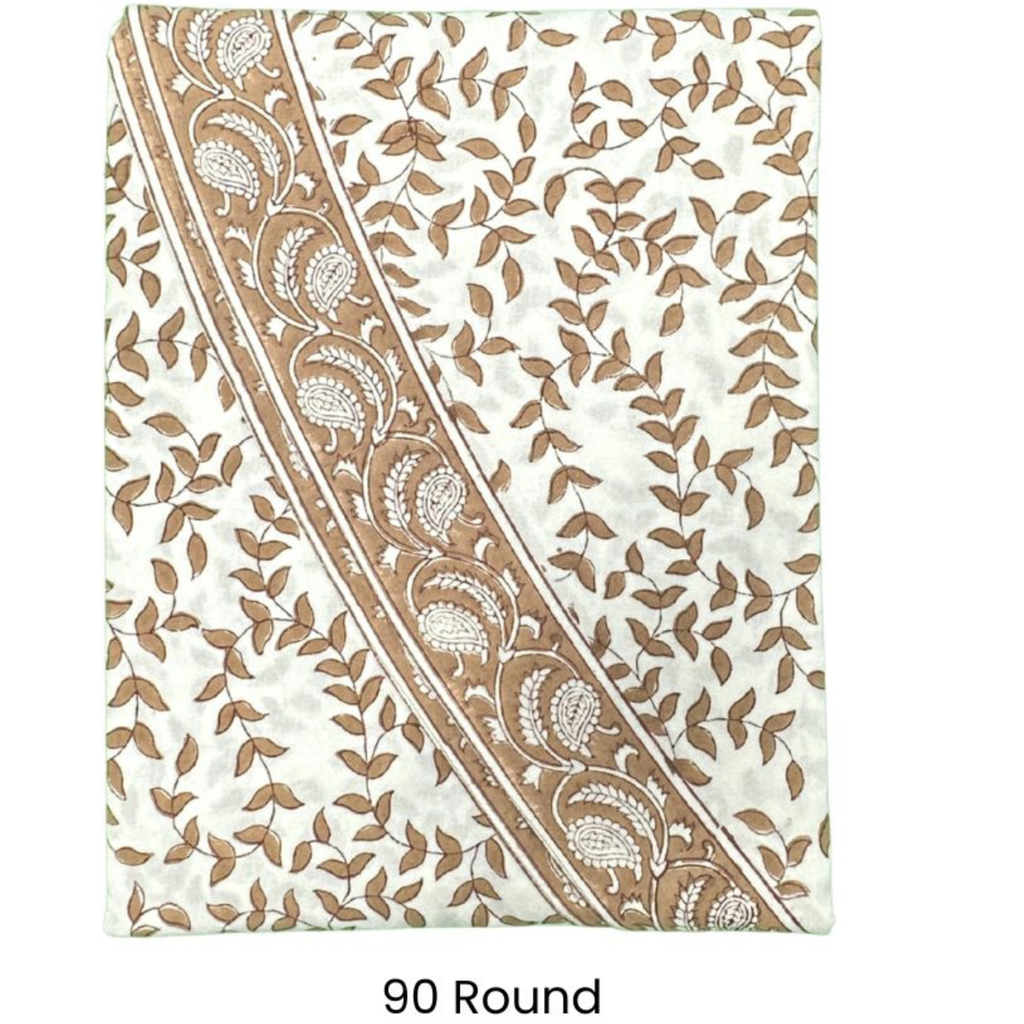 Woodland Leaves Tablecloth - The Well Appointed House 