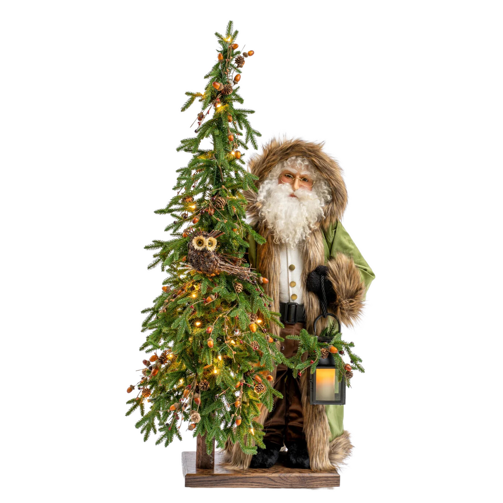 Woodsy Holiday Santa 2nd Edition Christmas Decor - The Well Appointed House