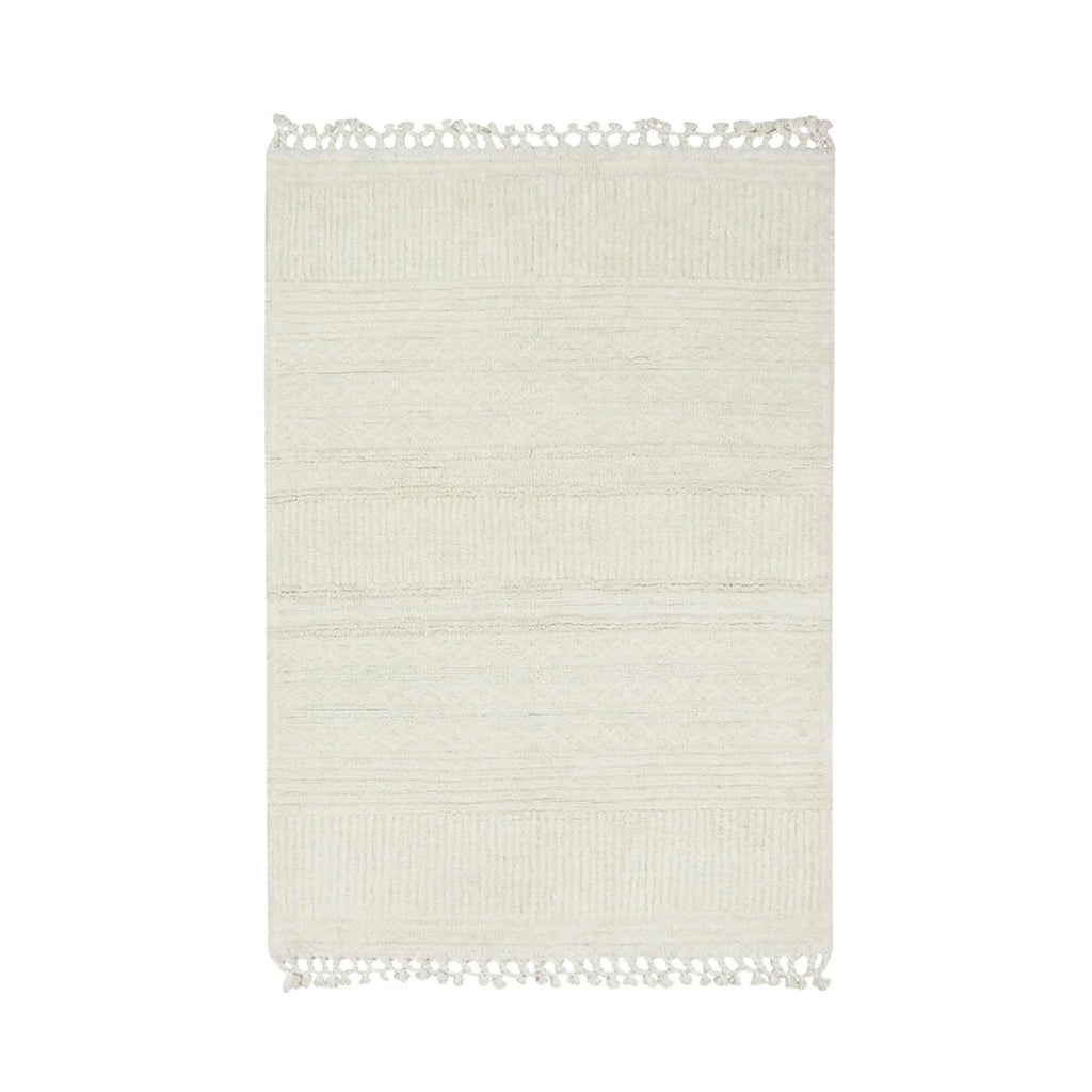 Woolable Neutral Rug Ari Sheep White for Kids - Little Loves Rugs - The Well Appointed House