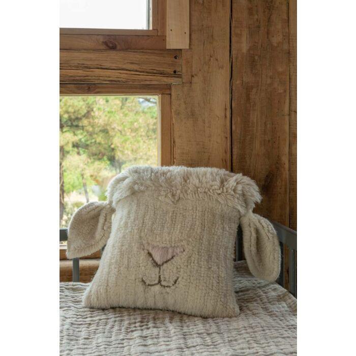 Woolable Pink Nose Sheep Pillow for Kids - Little Loves Pillows - The Well Appointed House
