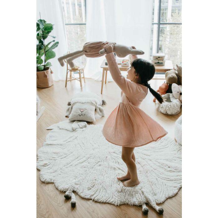 Woolable Pink Nosed Sheep Rug for Kids - Little Loves Rugs - The Well Appointed House