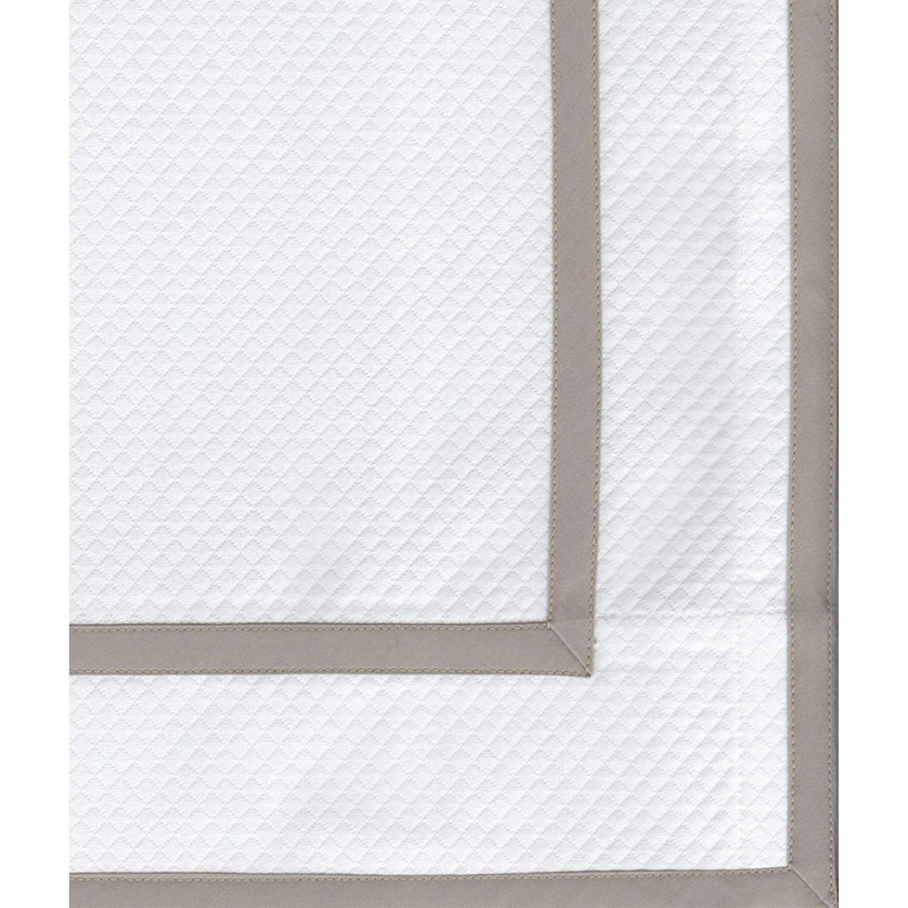 Yates Double Line Tape Trim Border Shower Curtain - Shower Curtains - The Well Appointed House