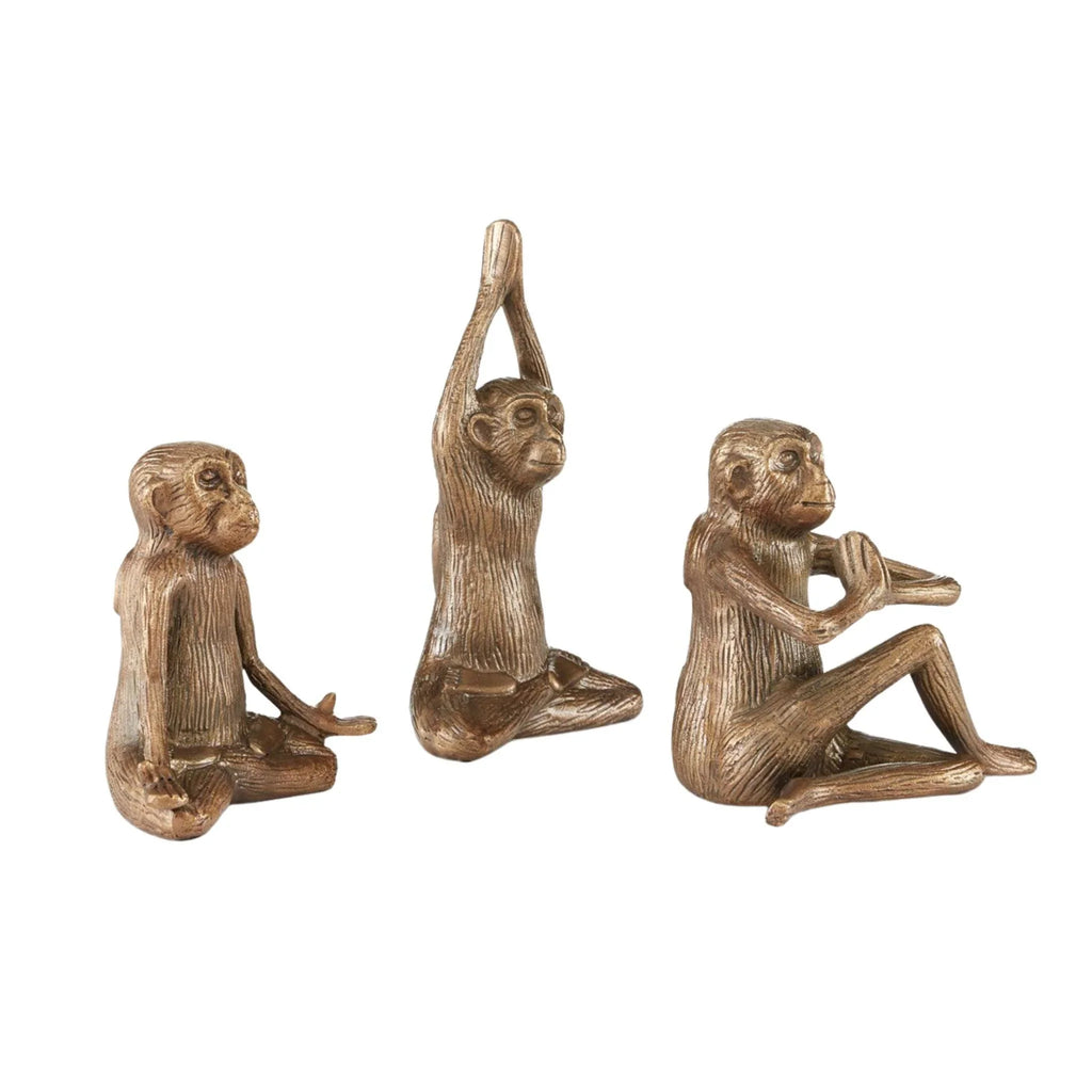 Zen Monkeys - Decorative Objects - The Well Appointed House
