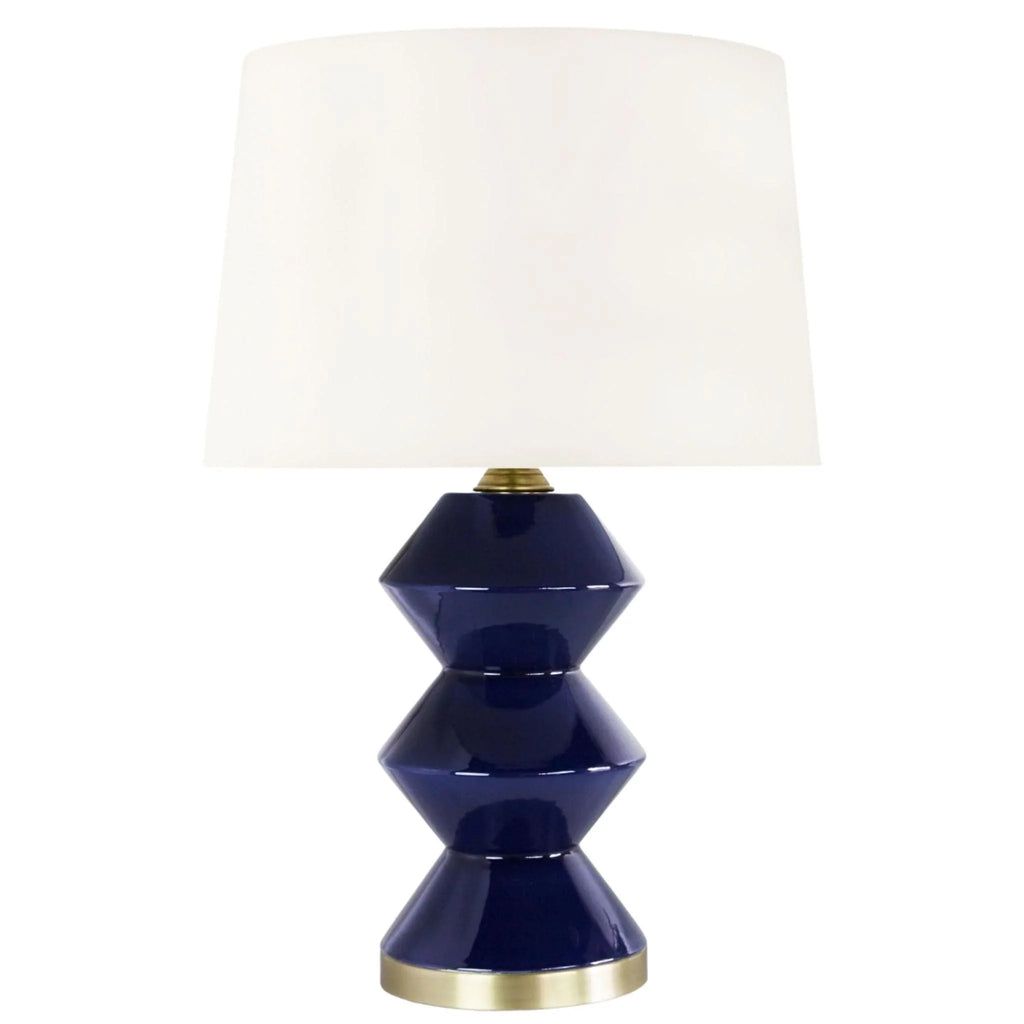 Zig Zag Table Lamp - Table Lamps - The Well Appointed House