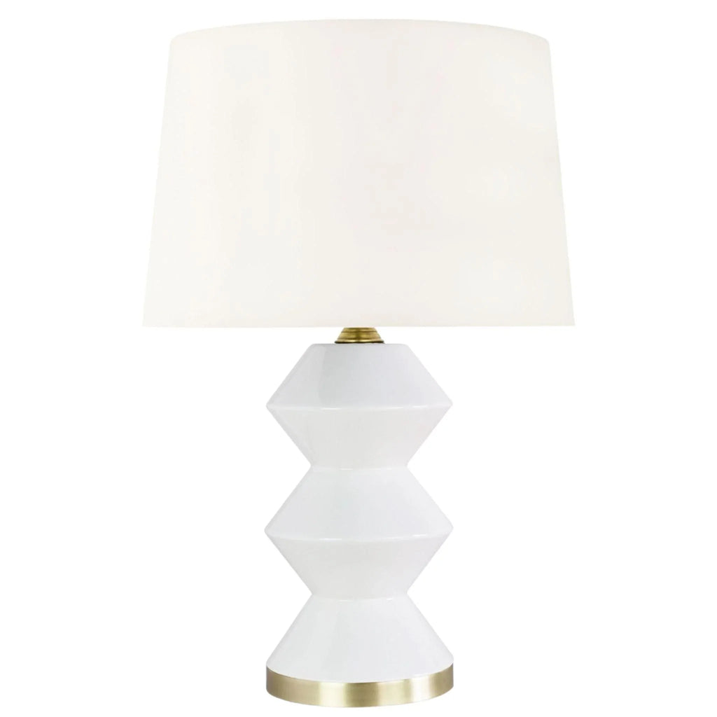 Zig Zag Table Lamp - Table Lamps - The Well Appointed House