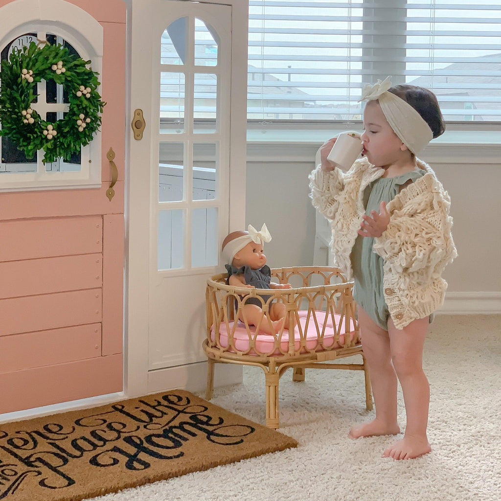 Poppie Crib Classic Collection - Little Loves Dolls & Doll Accessories - The Well Appointed House