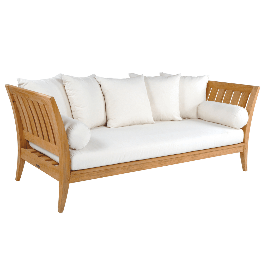 Ipanema Outdoor Teak Day Bed - Outdoor Sofas & Sectionals - The Well Appointed House