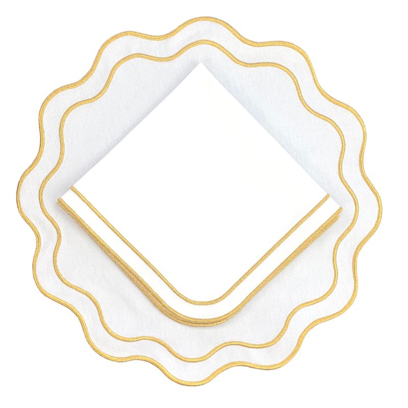 Studio Collection: Darby Gold Placemat - Well Appointed House