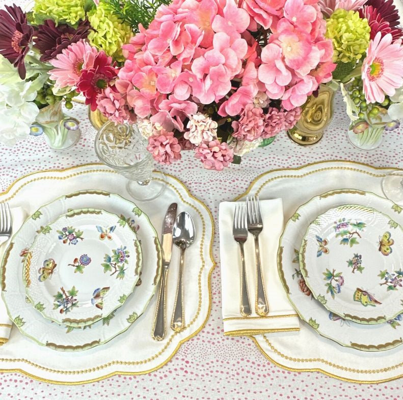 Studio Collection: Charlotte Gold Placemat - Well Appointed House